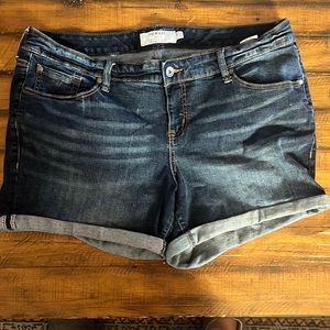 Torrid stretch denim shorts